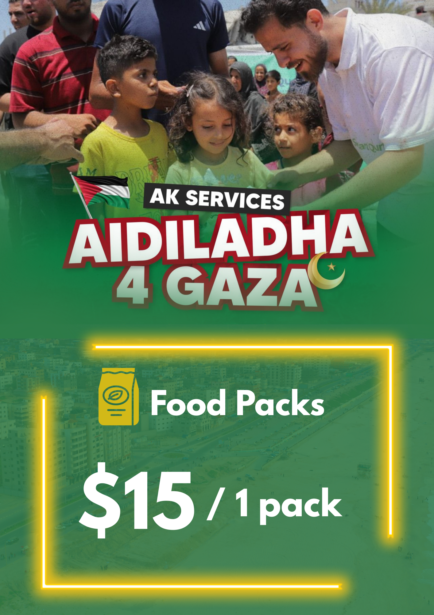 Food Pack x1 - Palestine