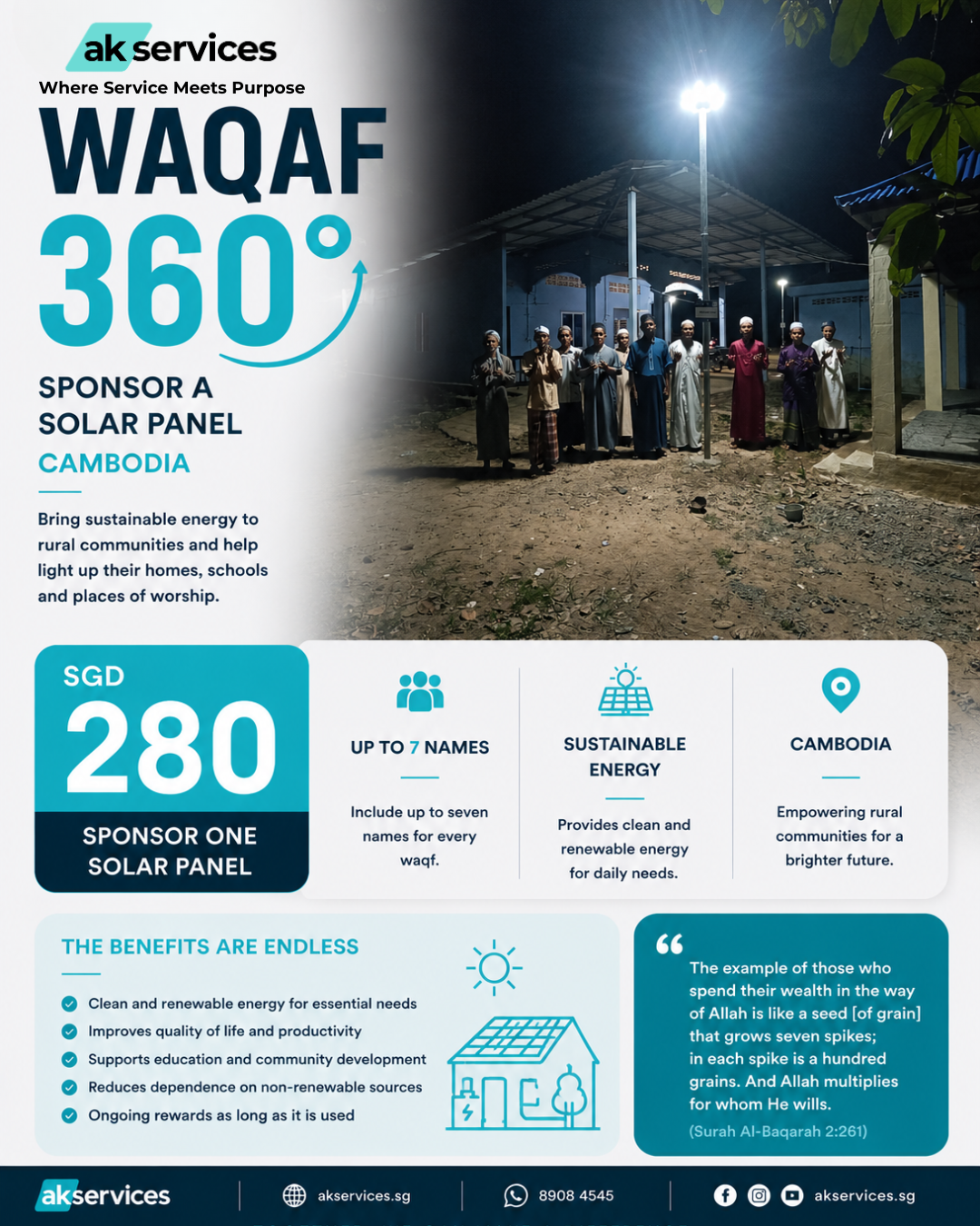 Waqaf 360º - Solar Panel