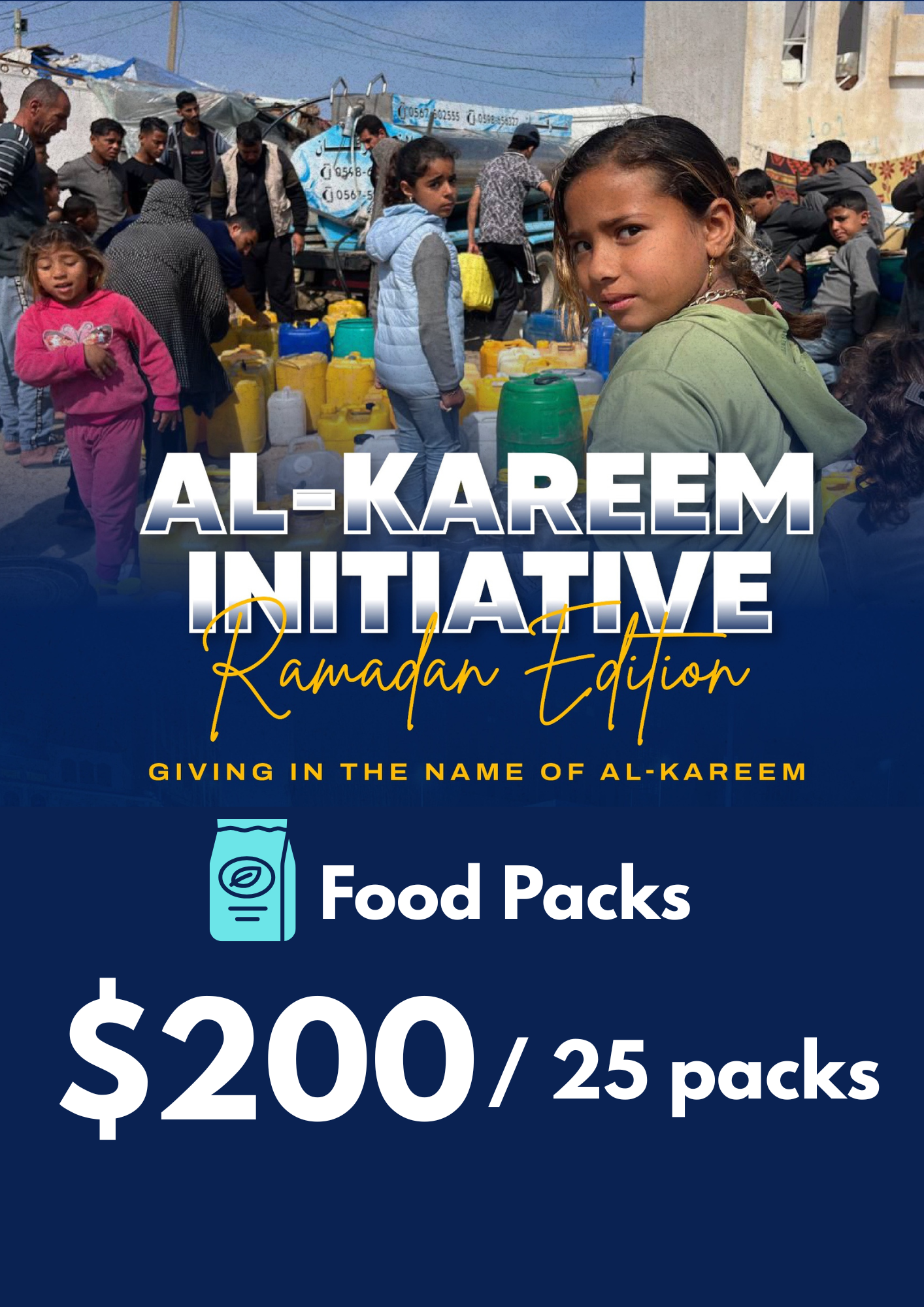 Food Packs - 25 Packs