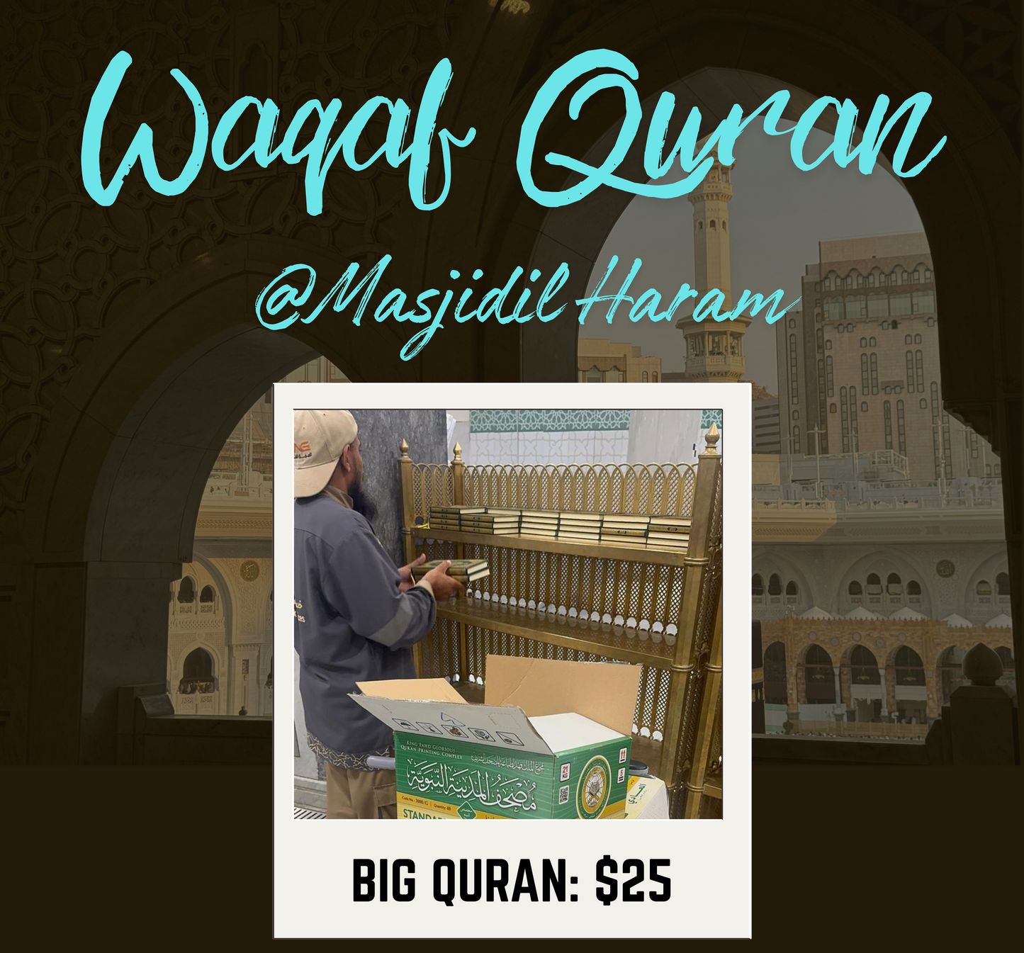 Waqaf Quran (big) @ Masjidil Haram