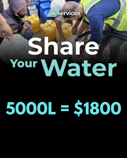 Share Your Water 5000 Litres