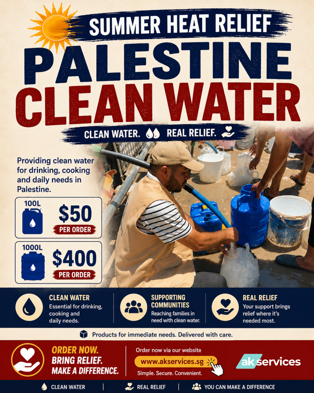 Clean Water Palestine