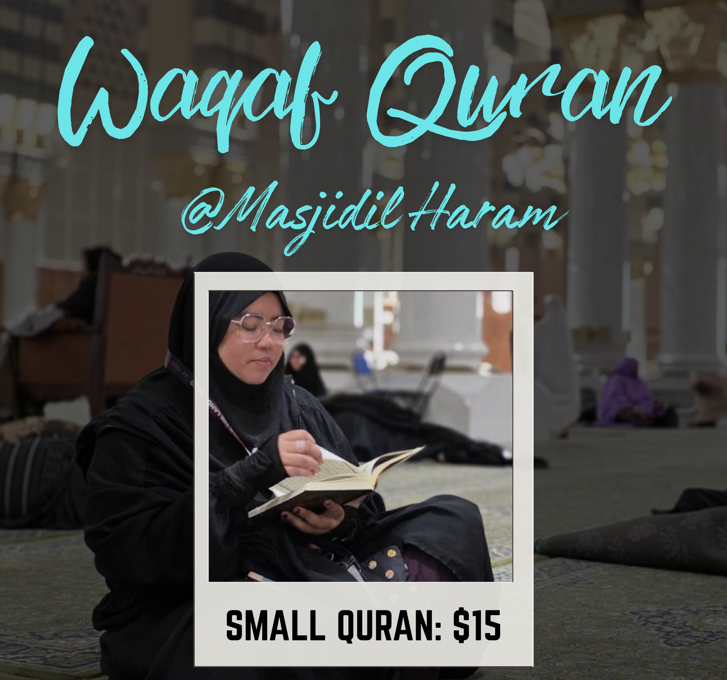 Waqaf Quran (small) @ Masjidil Haram