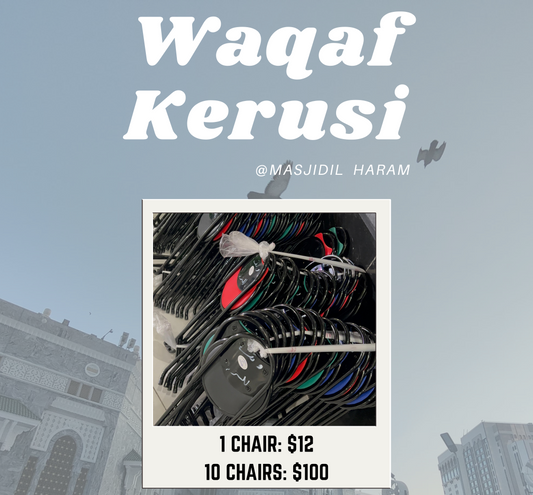 Waqaf Kerusi @ Masjidil Haram